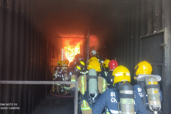 Bombeiros da EIP terminam formação