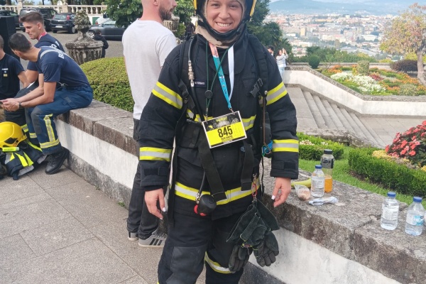 Bombeira Barquinhense participa na prova mais desafiante para Bombeiros
