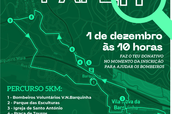 Grupo de Cicloturismo Barquinhense promove peddy paper em homenagem aos Bombeiros
