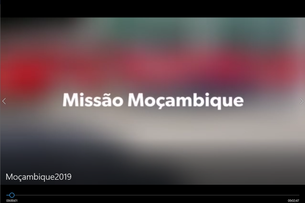Bombeiros em Moçambique 28Mar2019