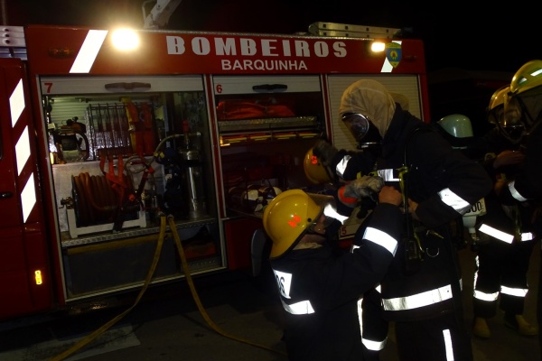 Simulacro de Incêndio no Intermarché