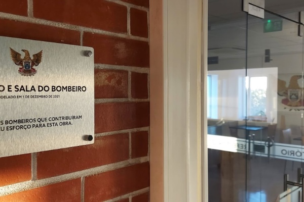 Sala do Bombeiro renovada