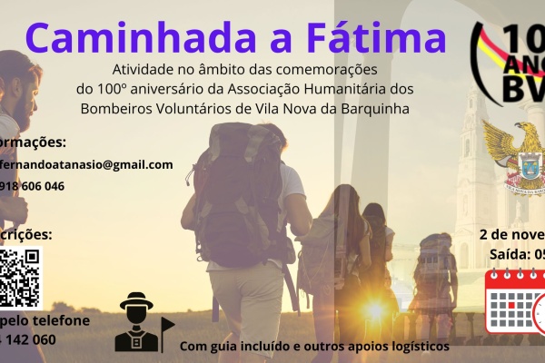 Junte-se à Marcha do Centenário! Caminhe connosco até Fátima! 