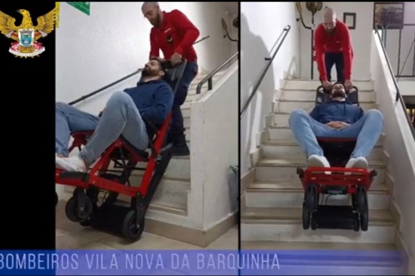 Bombeiros com trabalho facilitado