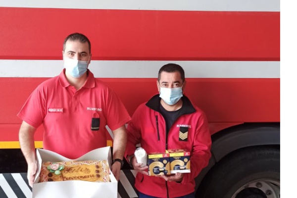 Donativos aos Bombeiros