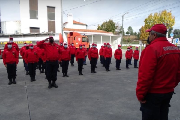 Condecoração dos nossos Bombeiros Voluntários