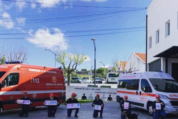 Vamos ficar todos bem. Com a ajuda dos nossos bombeiros