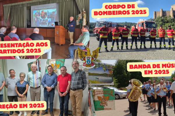 Bombeiros da Barquinha recebem partidos candidatos às autárquicas 2025