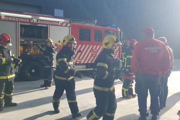 Treino Operacional do Corpo de Bombeiros