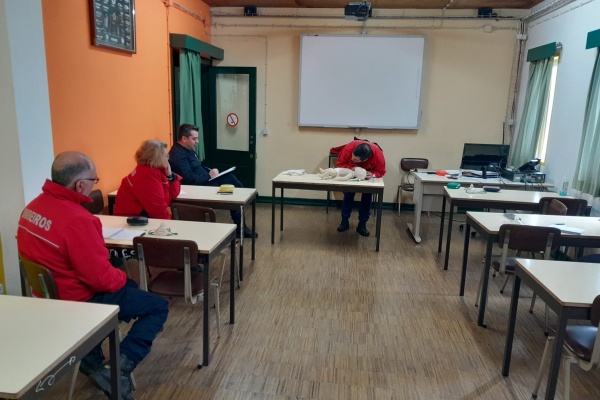 Recertificação de bombeiros tripulantes