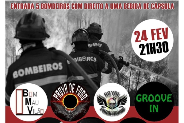 Bombeiros organizam encontro solidário de Bandas