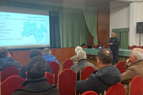 Reunião dos presidentes das direções das Associações Humanitárias de Corpos de Bombeiros da CIMT
