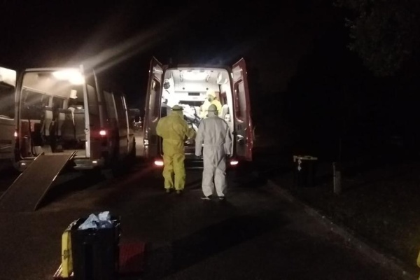 Lar de Benavente evacuado contou com os nossos bombeiros