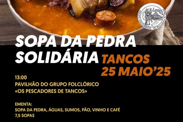 Sopa da Pedra solidária em Tancos