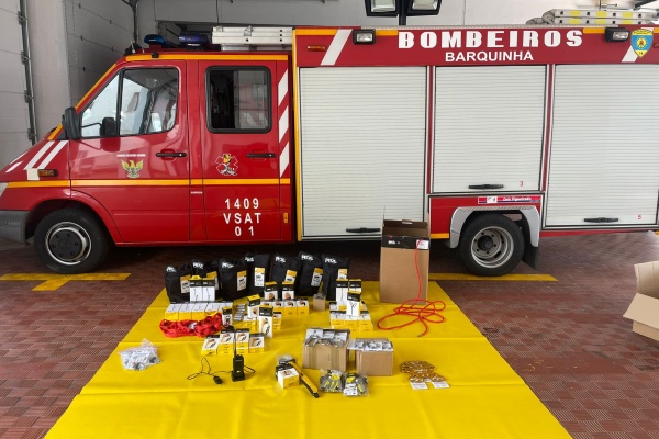 Equipa de resgate 100% operacional com compra de material