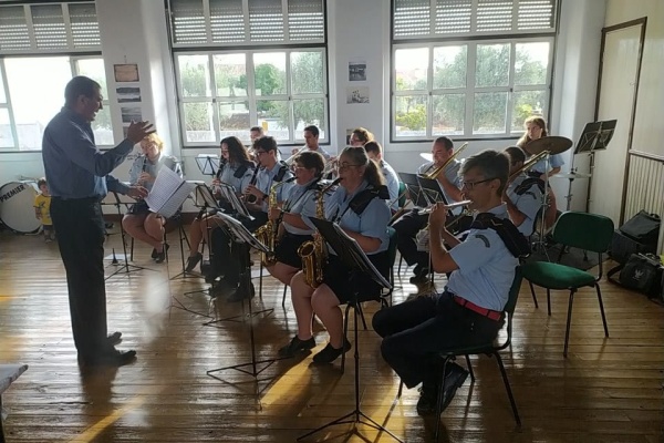 Banda de Música dos Bombeiros em sintonia com a Comunidade