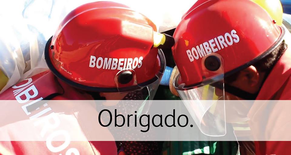 obrigado bombeiros