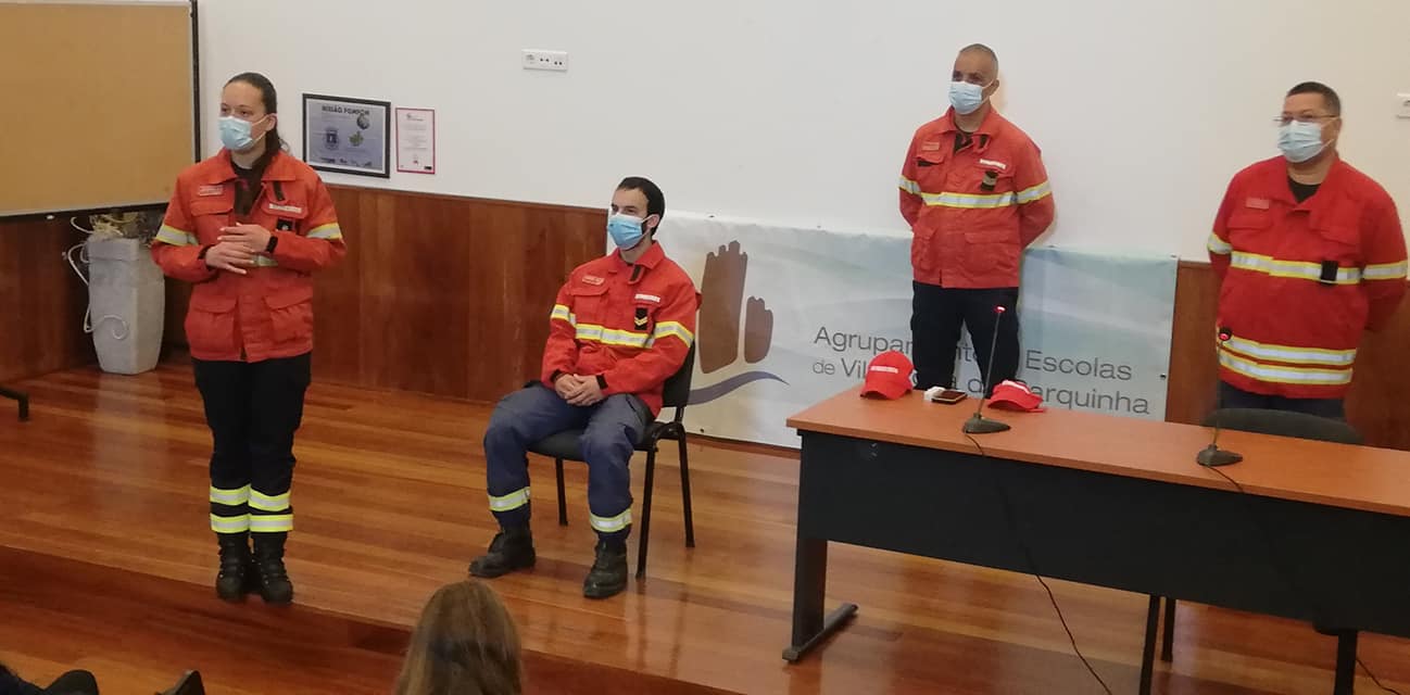 bombeiros na escola